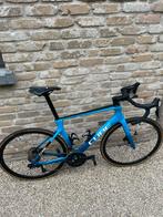 Koersfiets Cube attain blauw, Fietsen en Brommers, Carbon, Heren, Zo goed als nieuw, Ophalen