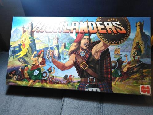 Highlanders - Wargame bordspel - Jumbo 1993, Hobby en Vrije tijd, Gezelschapsspellen | Bordspellen, Gebruikt, Drie of vier spelers