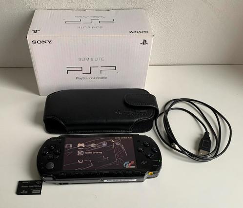 Sony PSP 3000 Granturismo Edition in Nieuwstaat!, Consoles de jeu & Jeux vidéo, Consoles de jeu | Sony PSP, Comme neuf, PSP, Noir