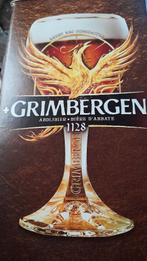 2 verres à bière de l'abbaye de Grimbergen, Enlèvement, Neuf, Verre à bière