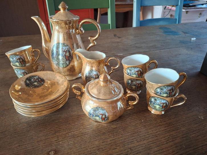 Bavaria Mokka service Alt Schönwald, Antiquités & Art, Antiquités | Services (vaisselle) complet, Enlèvement