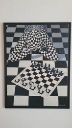 Jack Gage checkmate, Antiek en Kunst, Kunst | Schilderijen | Abstract, Ophalen