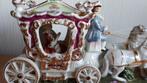 Calèche et chevaux porcelaine  PACELLI, Ophalen