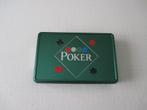 Pokerspel - blikken doos - nieuw, Hobby en Vrije tijd, Nieuw, Ophalen