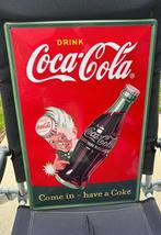 Coca cola reclamebord, Reclamebord, Ophalen of Verzenden, Zo goed als nieuw