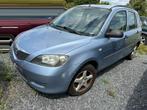 Mazda 2 1.3Benzine Airco/Manual 2003, Auto's, Mazda, Voorwielaandrijving, Stof, USB, Blauw