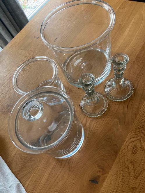 Accessoires van Flamant glas, Huis en Inrichting, Woonaccessoires | Kandelaars en Kaarsen, Gebruikt