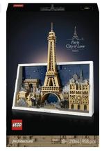 LEGO Architecture Parijs – Stad van de Liefde - 21064, Envoi, Comme neuf, Ensemble complet, Lego
