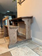 Vintage kinder bureau hout, Antiek en Kunst, Ophalen