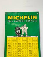 Michelin oud reclamebord, Verzamelen, Ophalen of Verzenden, Gebruikt, Reclamebord