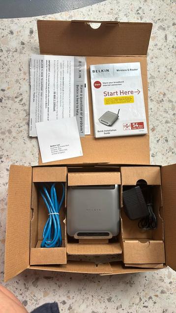 BELKIN Wireless G Router, Enlèvement, Neuf, Routeur, Belkin