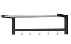 Ikea TJUSIG Kapstok, zwart, 79 cm, Minder dan 100 cm, Gebruikt, Hout, Wandkapstok