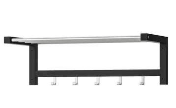 Ikea TJUSIG Kapstok, zwart, 79 cm