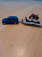 Model auto met kar en moto, Verzamelen, Ophalen, Nieuw