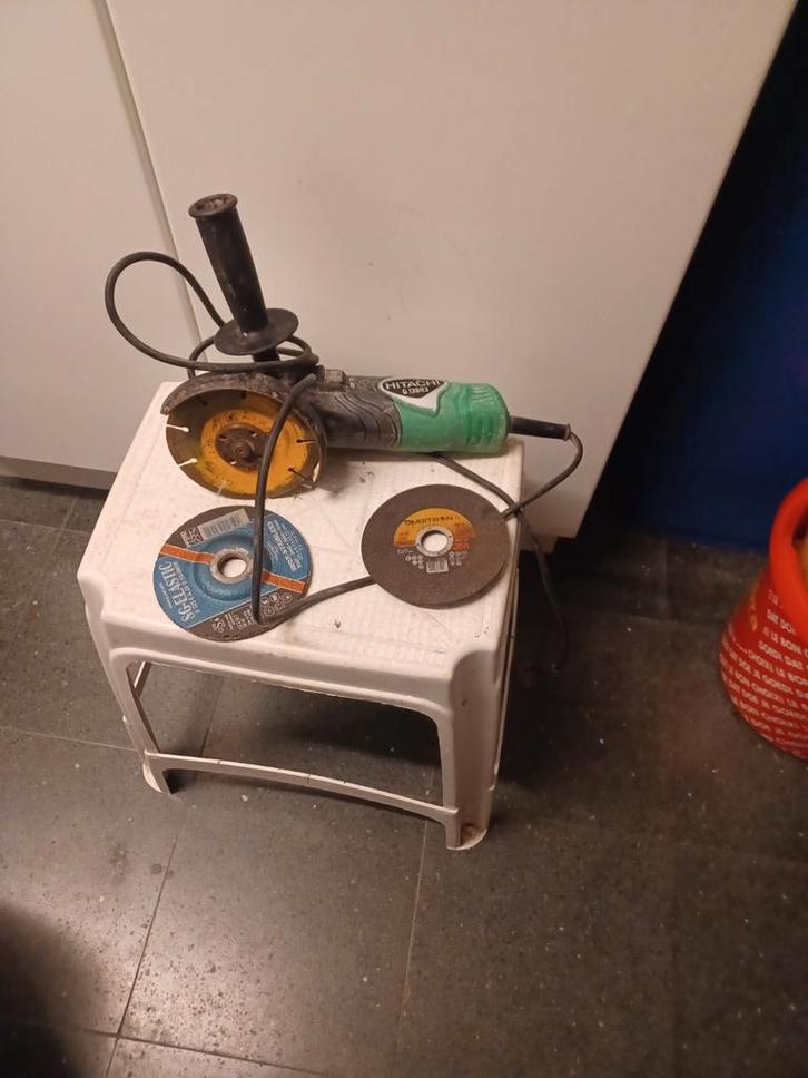 Slijpschijf Hitachi diamantschijf op 2nieuwe schijven p37eur, Doe-het-zelf en Bouw, Gereedschap | Slijpmachines, Ophalen of Verzenden