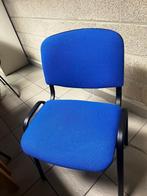 Stoelen bureau blauw/ chaise bureau blue, Maison & Meubles, Bleu, Chaise de bureau, Enlèvement, Utilisé