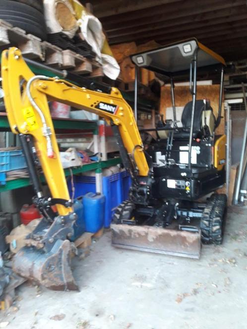 1,7ton minigraver 188h!! nieuwstaat bj2022  vraagprijs 19500, Zakelijke goederen, Machines en Bouw | Tuin, Park en Bosbouw, Overige typen