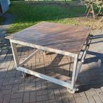 Werk- lastafel, Ophalen, Gebruikt, 120 tot 170 cm