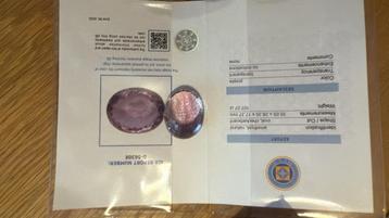 Amethist 107 ct met certificaat, Enlèvement, Neuf