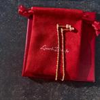Oorbellen zilver 925 verguld met 18K goud, Handtassen en Accessoires, Oorbellen, Hangers, Nieuw, Ophalen of Verzenden, Goud