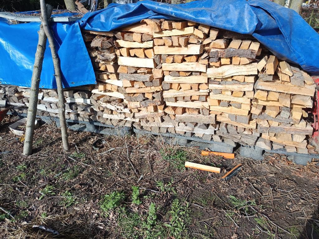 Bois de chauffage sec, Tuin en Terras, Brandhout, Blokken, Overige houtsoorten, 6 m³ of meer, Ophalen