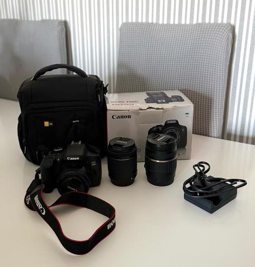 Canon 750D, Audio, Tv en Foto, Fotocamera's Digitaal, Zo goed als nieuw, Spiegelreflex, Canon, Ophalen
