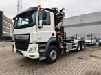 DAF CF 480 FAT + Crane FASSI F235A.2.23 E-DYNAMIC + Containe, Achat, Euro 6, Entreprise, 480 ch