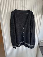 Vintage gebreide wollen  Gilet  -  trui XXL, Kleding | Dames, Truien en Vesten, Ophalen of Verzenden, Zo goed als nieuw, Wit