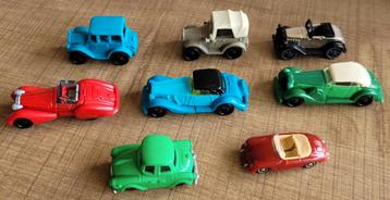 8 miniatuur oldtimers, Enlèvement ou Envoi, Utilisé