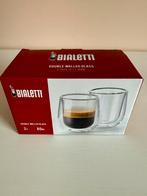 Bialetti Dubbelwandige Espresso Glazen – 80 ml – Set van 2, Ophalen, Nieuw