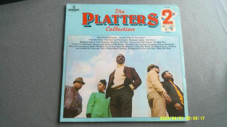 The Platters – The Platters collection (2 LP), Cd's en Dvd's, Vinyl | R&B en Soul, Gebruikt, Soul of Nu Soul, Ophalen of Verzenden