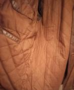 Lederen vintage  jas maat L, Enlèvement ou Envoi, Taille 52/54 (L)