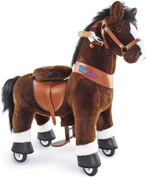 PonyCycle Donkerbruin voor Leeftijd 3-5 jaar *NIEUW*, Kinderen en Baby's, Speelgoed |Speelgoedvoertuigen, Nieuw, Ophalen of Verzenden