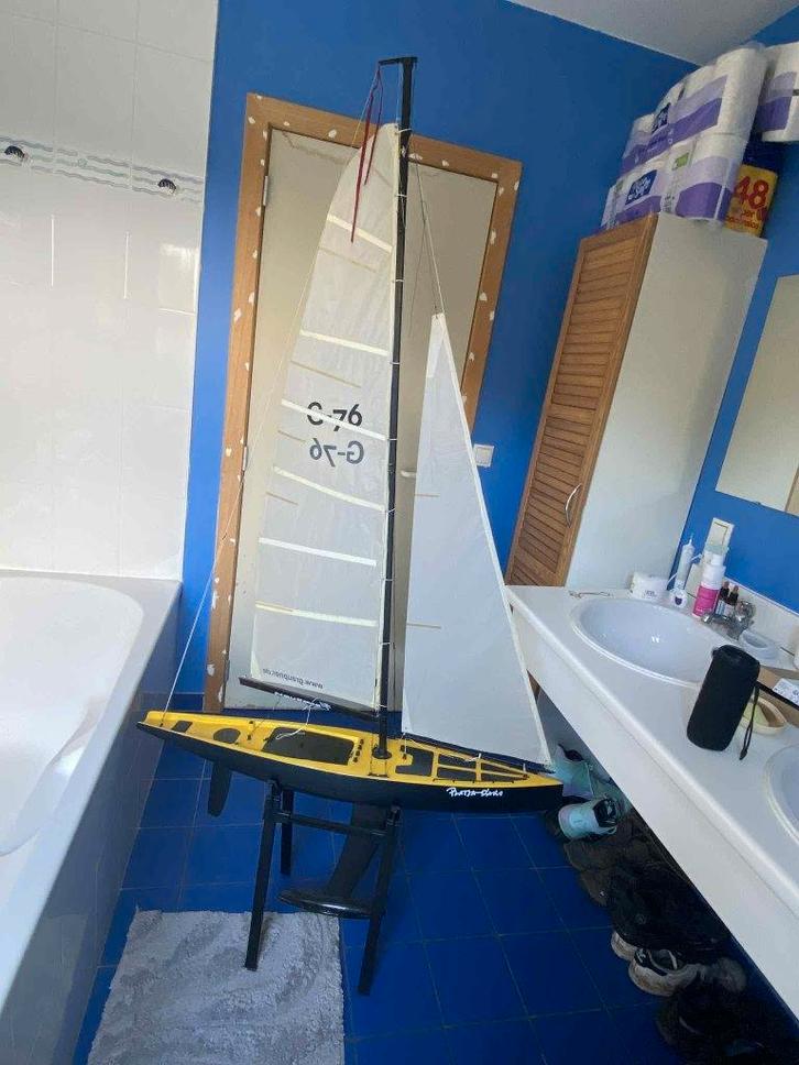 Voilier télécommandé RC, Hobby & Loisirs créatifs, Hobby & Loisirs Autre, Comme neuf, Enlèvement