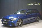 Mercedes-Benz C-CLASS 200 d AMG Pack Automaat-Navi-H.Leder-L, Auto's, Mercedes-Benz, Automaat, Gebruikt, Blauw, Bedrijf