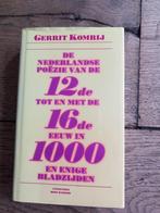 De Nederlandse poezie van de 12de tot en met de 16de eeuw in, Boeken, Gedichten en Poëzie, Ophalen of Verzenden, Zo goed als nieuw