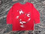 Mt 92-98 Rode T-shirt lange mouwen snowboarders, Kinderen en Baby's, Kinderkleding | Maat 92, Gebruikt, Ophalen of Verzenden, Esprit