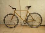 Single speed/fixed gear project koersfiets, Fietsen en Brommers, Fietsen | Racefietsen, Gebruikt, Heren, 53 tot 57 cm, Ophalen