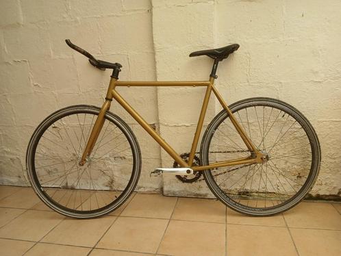 Single speed/fixed gear project koersfiets, Fietsen en Brommers, Fietsen | Racefietsen, Gebruikt, Heren, Overige merken, Minder dan 10 versnellingen