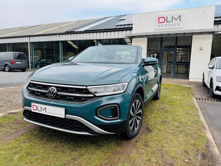 Volkswagen T-cross Cabriolet Tsi Life 2022 47.000km, Autos, Volkswagen, Entreprise, Achat, T-Roc, ABS, Caméra de recul, Régulateur de distance