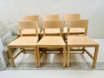 Lensvelt AVL Shaker design chair - Atelier Van Lieshout, Vijf, Zes of meer stoelen, Gebruikt, Bruin, Hout