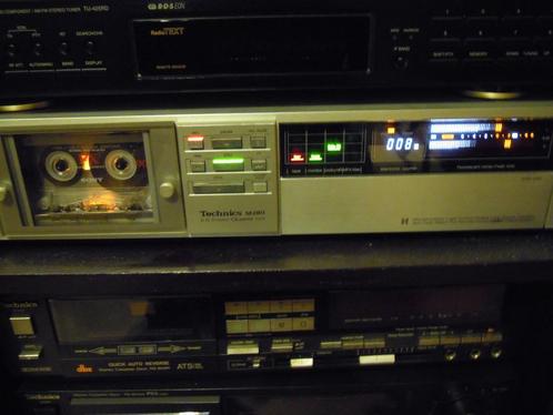 Technics RS-M280 3 koppen cassettedeck, Audio, Tv en Foto, Cassettedecks, Enkel, Tiptoetsen, Ophalen