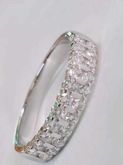 Verlovingsring met diamanten 0,33kt F/VVS -VS, Handtassen en Accessoires, Ringen, Zo goed als nieuw, Dame of Heer, Goud, Goud