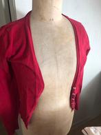 Kersenrood truitje met knopen small, Kleding | Dames, Truien en Vesten, Ophalen of Verzenden