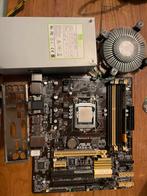 ASUS b85me - i5-4570s - 8GB - voeding, Computers en Software, Moederborden, Gebruikt, DDR3, Ophalen of Verzenden, Micro-ATX