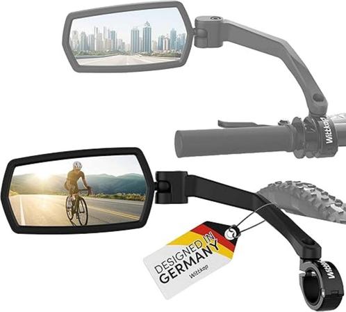 Wittkop Fietsspiegel SNELLE GRATIS LEVERING, Fietsen en Brommers, Fietsonderdelen, Nieuw, Stuur, Verzenden