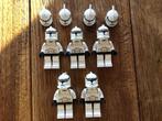 Lego Clone Trooper (Phase 1) - Black Head 5 stuks sw058, Briques en vrac, Lego, Enlèvement ou Envoi, Neuf