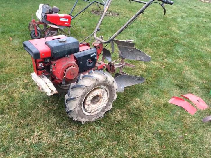 Motoculteur met ploeg samen met grondfrees, Zakelijke goederen, Machines en Bouw | Tuin, Park en Bosbouw, Grondbewerking, Ophalen