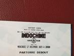 Concert indochine, Tickets & Billets, Trois personnes ou plus, Décembre