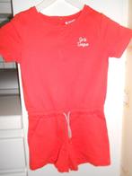rode jumpsuit ( short) 140, Kinderen en Baby's, Kinderkleding | Maat 140, Ophalen of Verzenden, Zo goed als nieuw